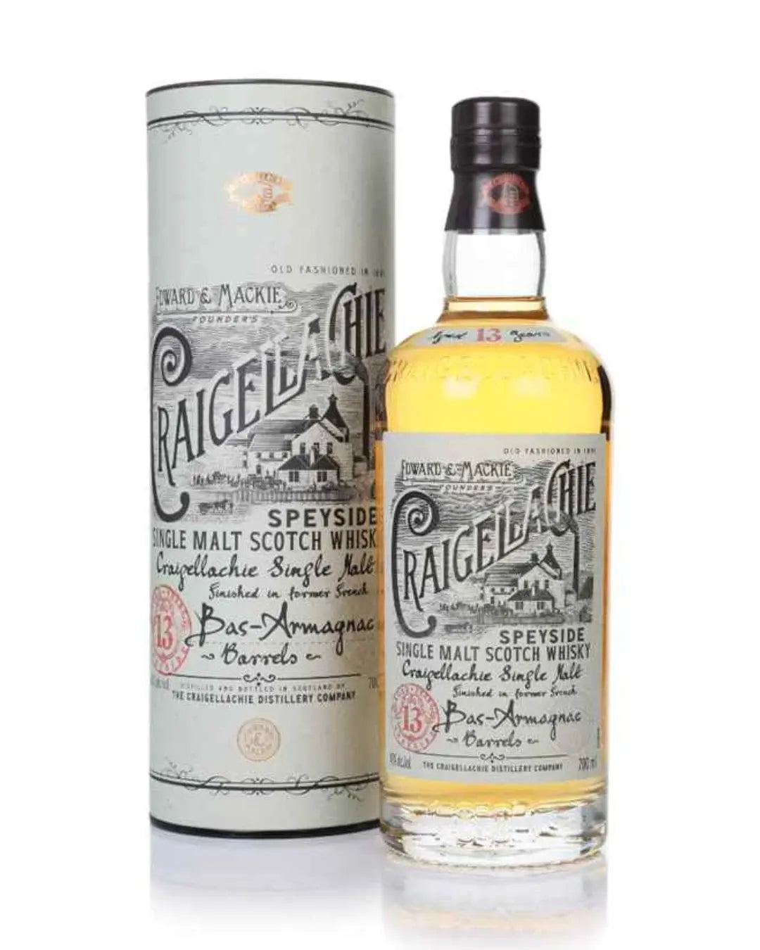 Craigellachie 13 Year Old Armagnac Cask Finish Speyside Whisky, 70 cl Whisky