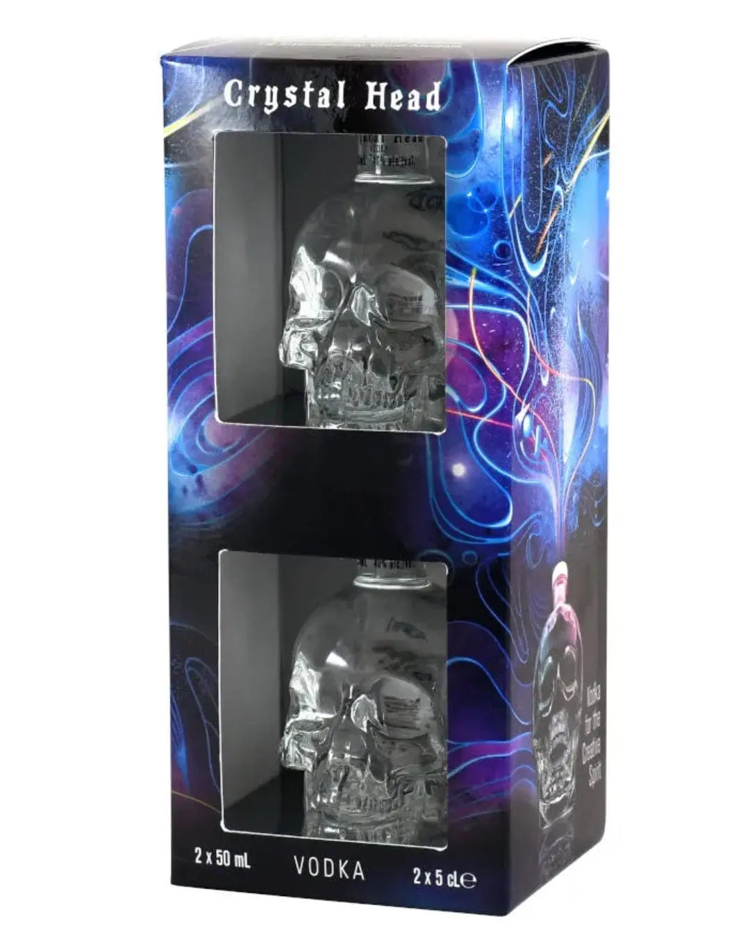 Crystal Head Vodka Miniature Gift Pack, 2 x 5 cl Spirits