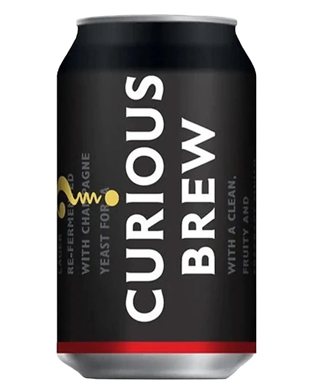 Curious Brew Lager Can, 330 ml Beer 5026608000384