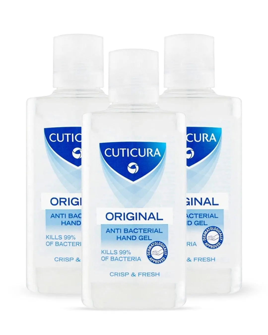Cuticura Hand Sanitiser (58% Alc.) Multipack, 3 x 150 ml Hand Sanitizers