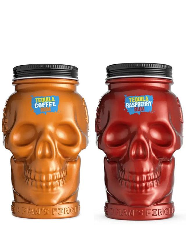 Dead Man's Fingers Limited Edition Tequila Flavoured Rum Mason Jar Duo, 2 x 50 cl rum