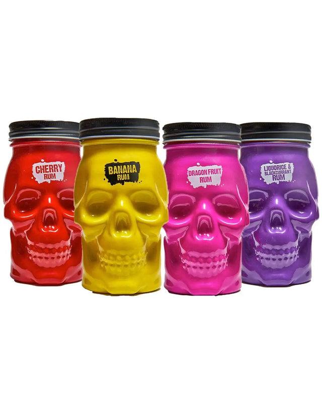 Dead Man's Fingers Mason Jar Collection, 4 x 50 cl rum