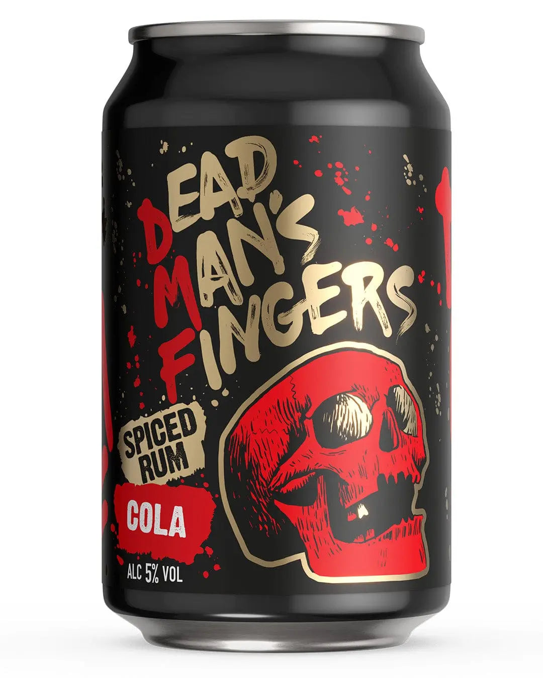 Dead Man’s Fingers Spiced Rum with Cola, 330 ml Ready Made Cocktails