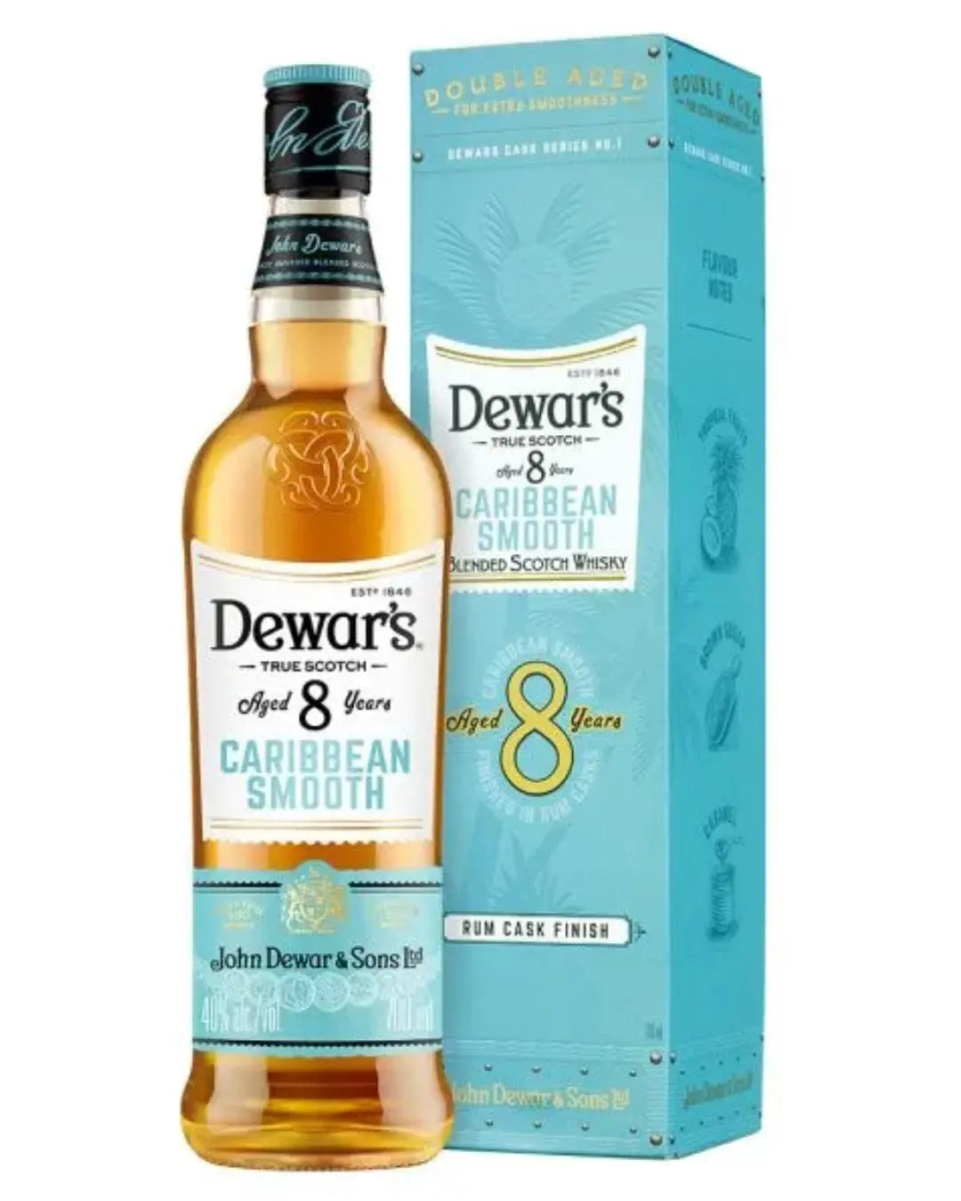 Dewars Caribbean Smooth 8 Year Old Blended Scotch Whisky, 70 cl Whisky 07640171037790