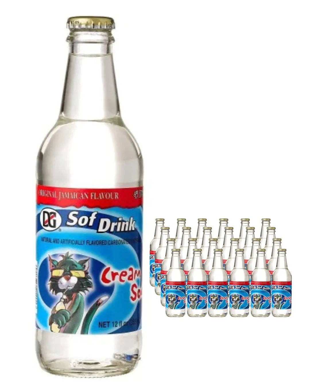 DG Ting Crème Soda Multipack, 24 x 300 ml Soft Drinks & Mixers