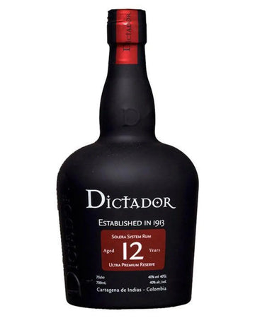 Dictador 12 Year Old Dark Rum, 70 cl Rum 7707284029002