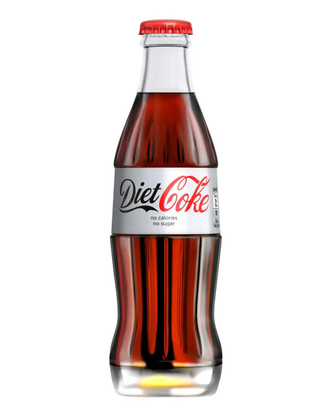 Diet Coca-Cola Glass Bottle, 330 ml Soft Drinks & Mixers 5017726133894