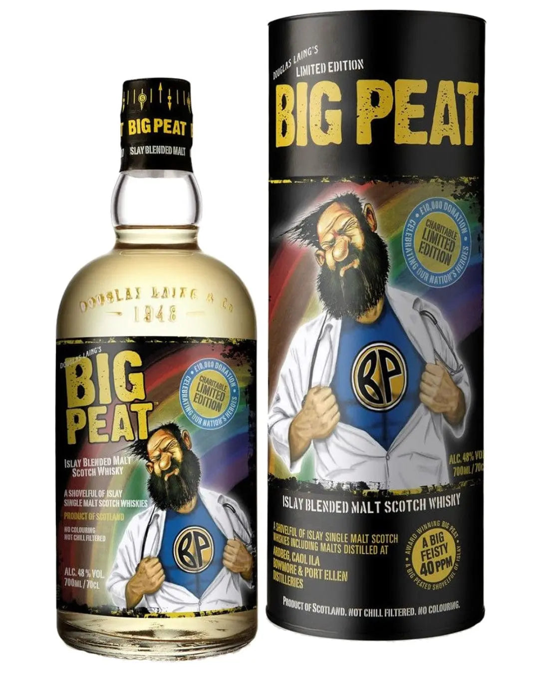 Douglas Laing Big Peat Heroes Edition Whisky, 70 cl Whisky 5014218818437