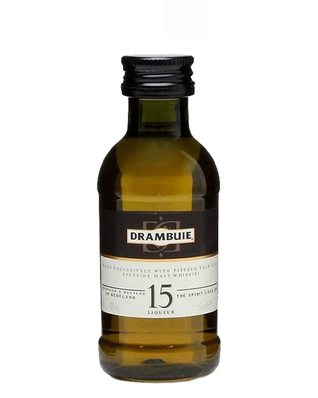 Drambuie 15 Year Old Scotch Whisky Liqueur, 5 cl Miniature – The