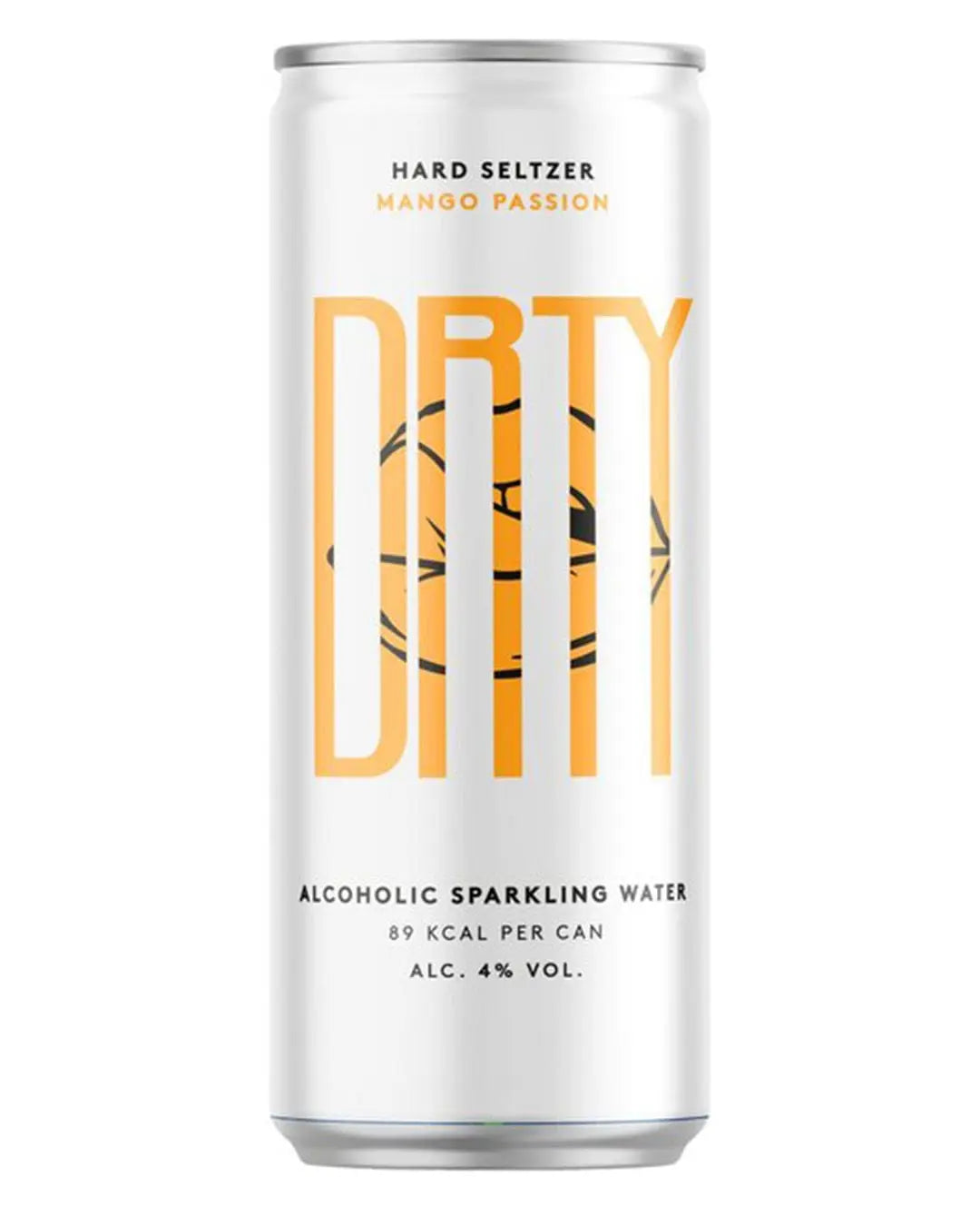 DRTY Hard Seltzer Mango Passion Can, 300 ml Ready Made Cocktails