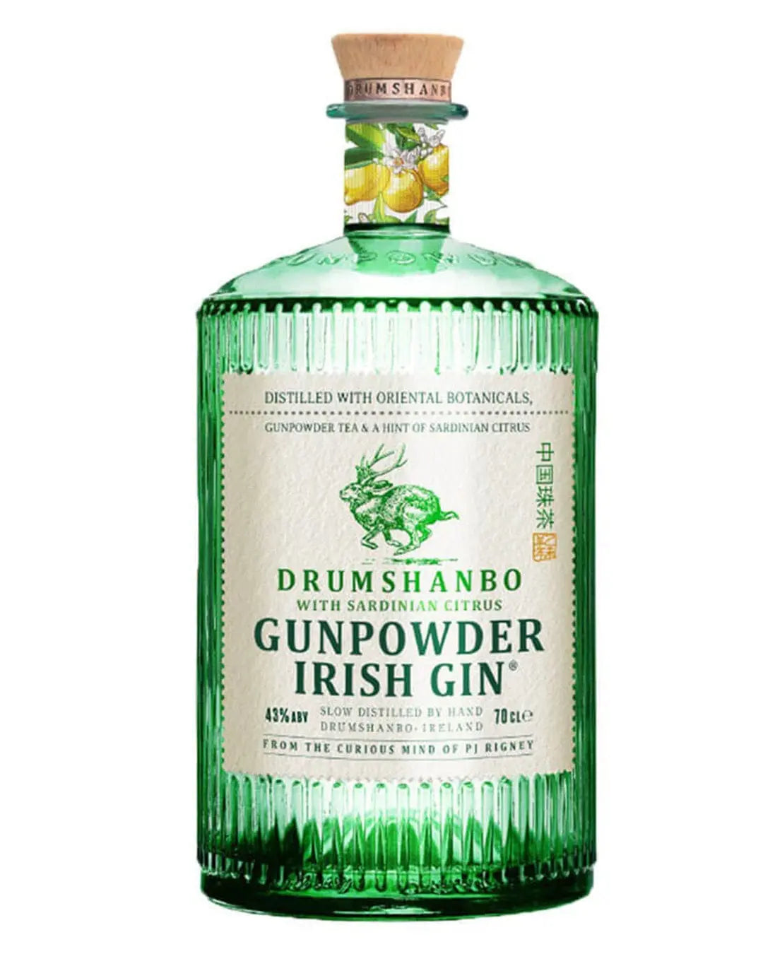 Drumshanbo with Sardinian Citrus Gunpowder Irish Gin, 70 cl Gin
