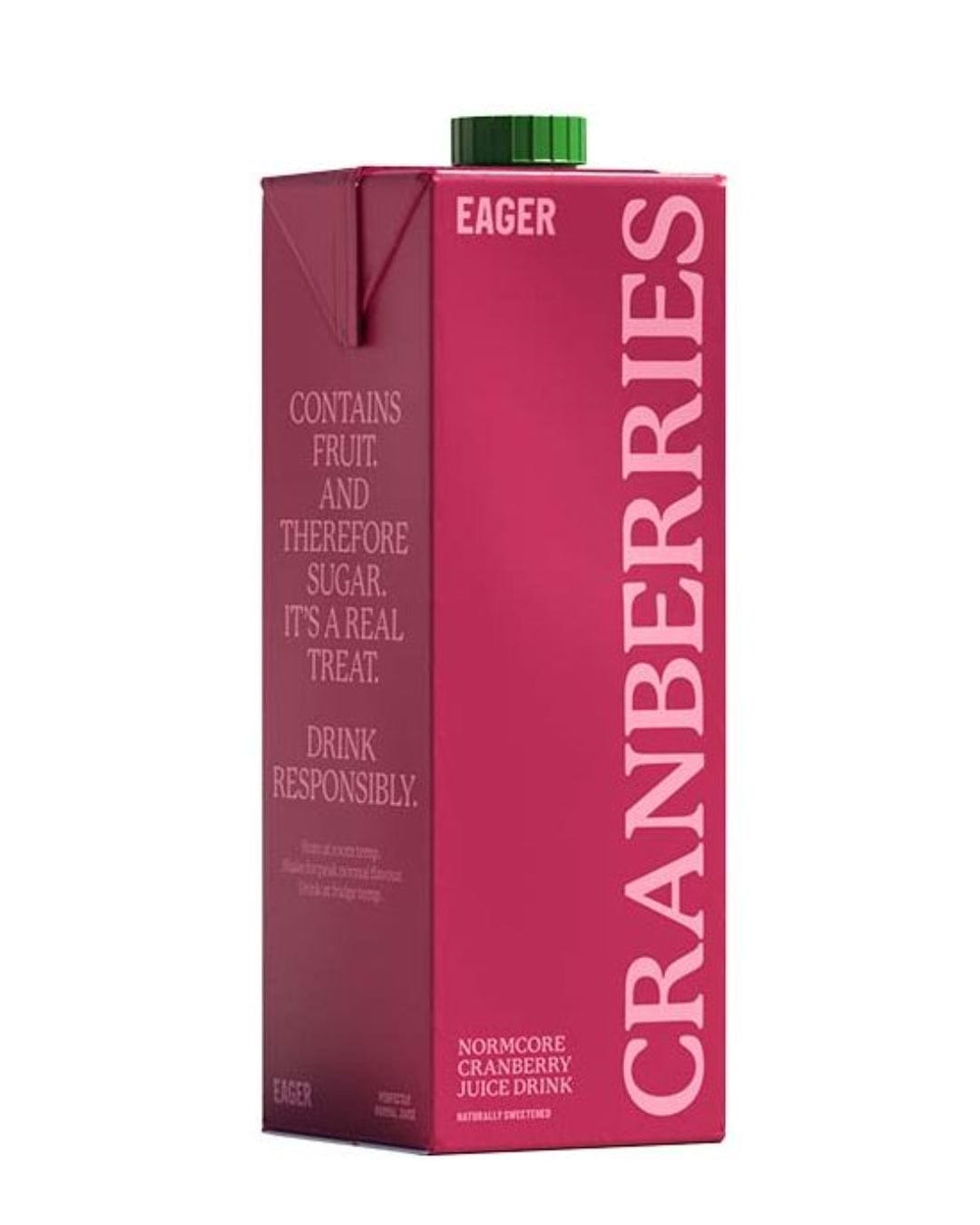 Eager Cranberry Juice, 1 L The Bottle Club