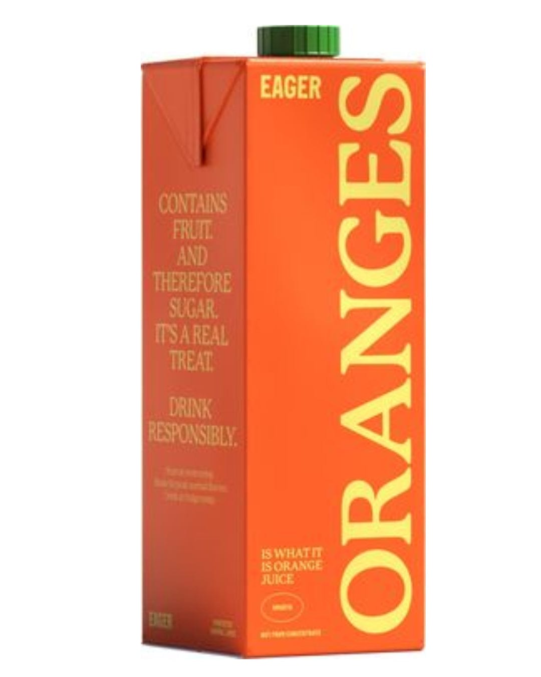 Eager Orange Juice, 1 L Soft Drinks & Mixers