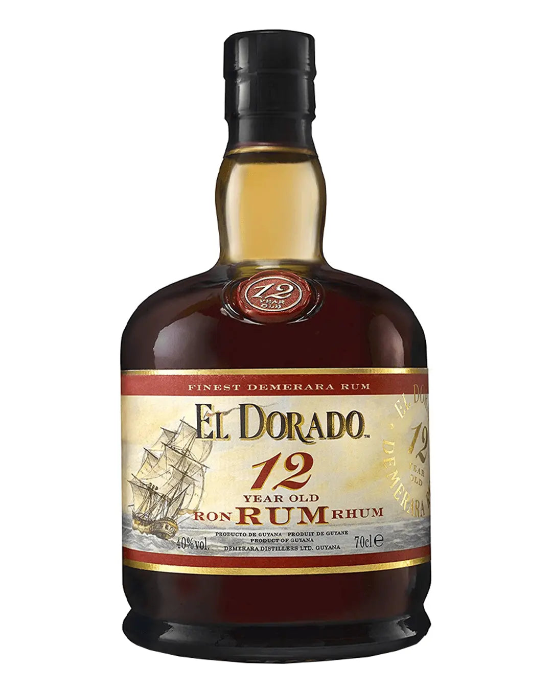 El Dorado 12 Year Old Rum, 70 cl Rum