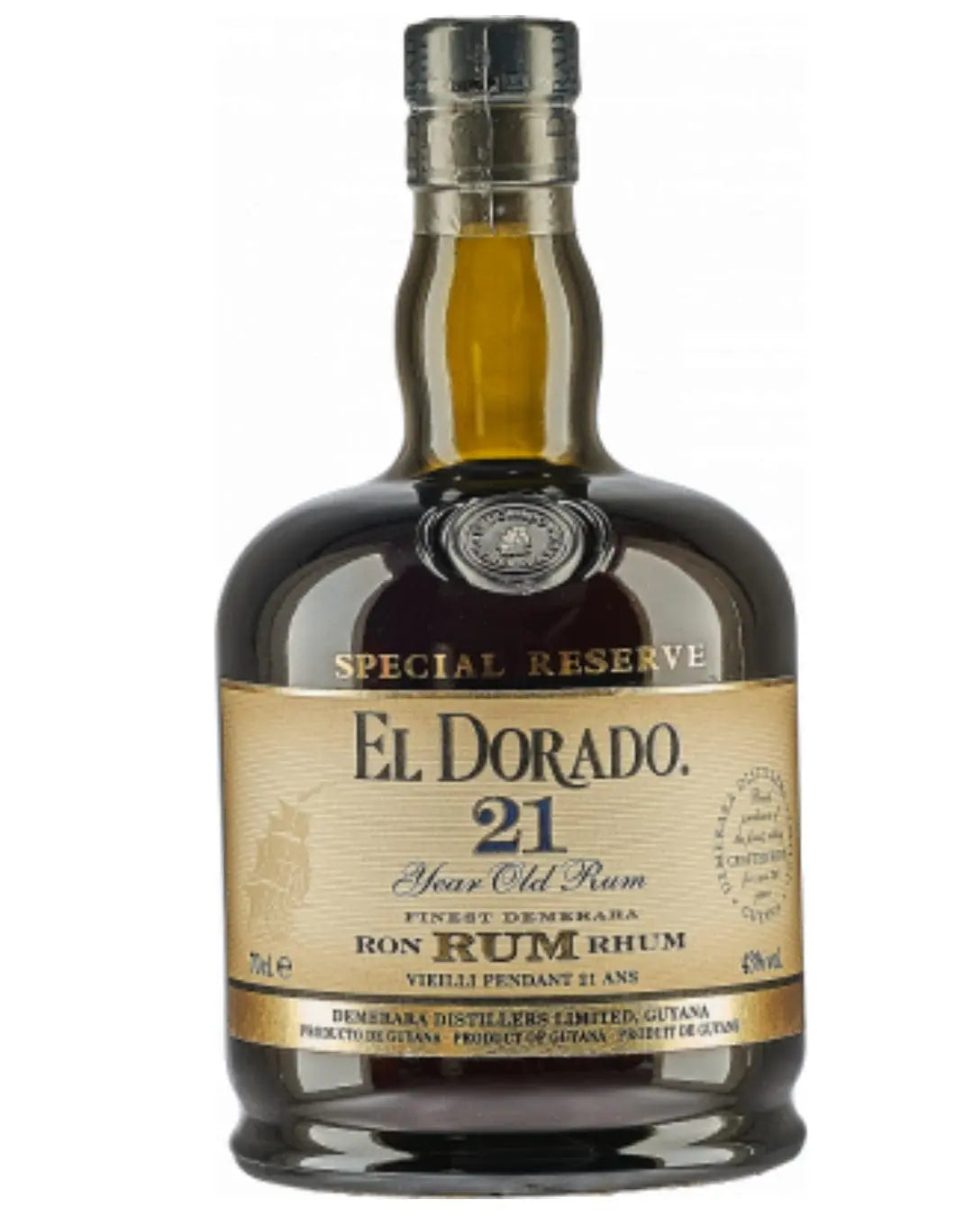 El Dorado 21 Year Old Rum, 70 cl Rum 8715151250731