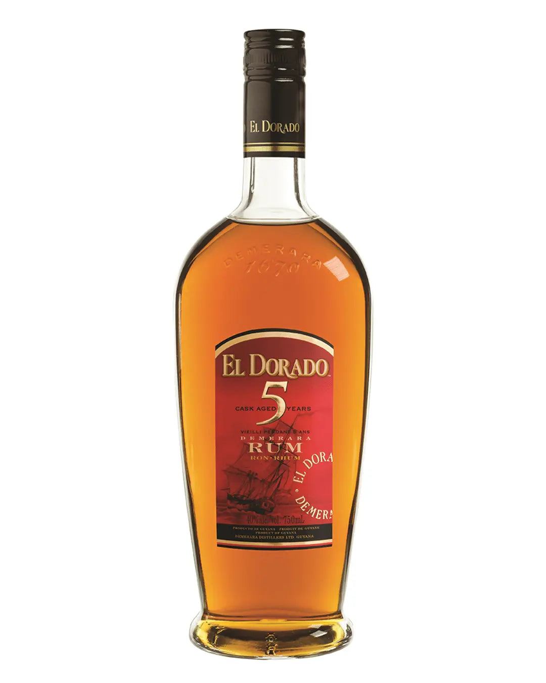 El Dorado 5 Year Old Rum, 70 cl Rum 8 715151 059792