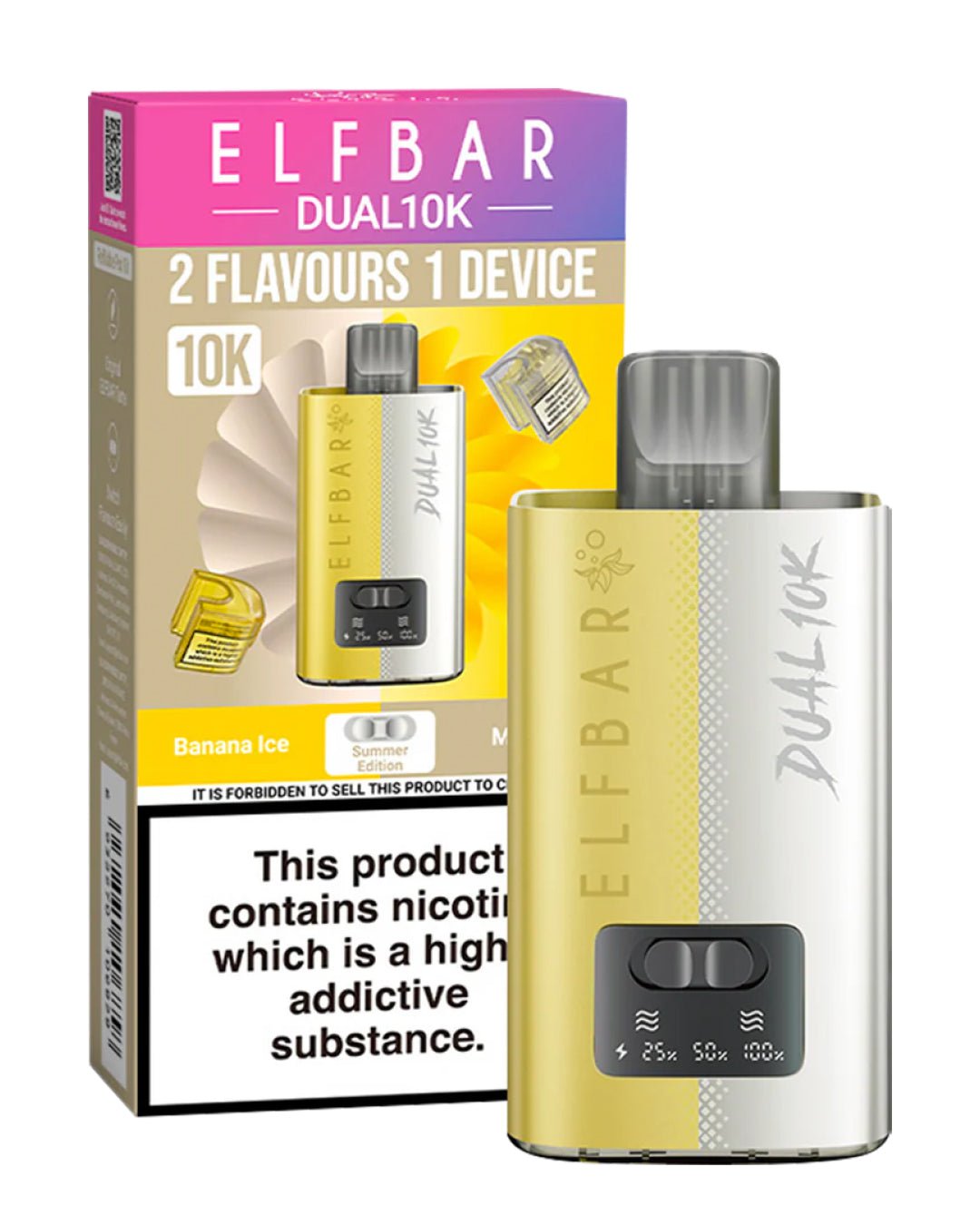 Elf Bar Dual 10000 Refillable Summer Edition Pod Kit spirits