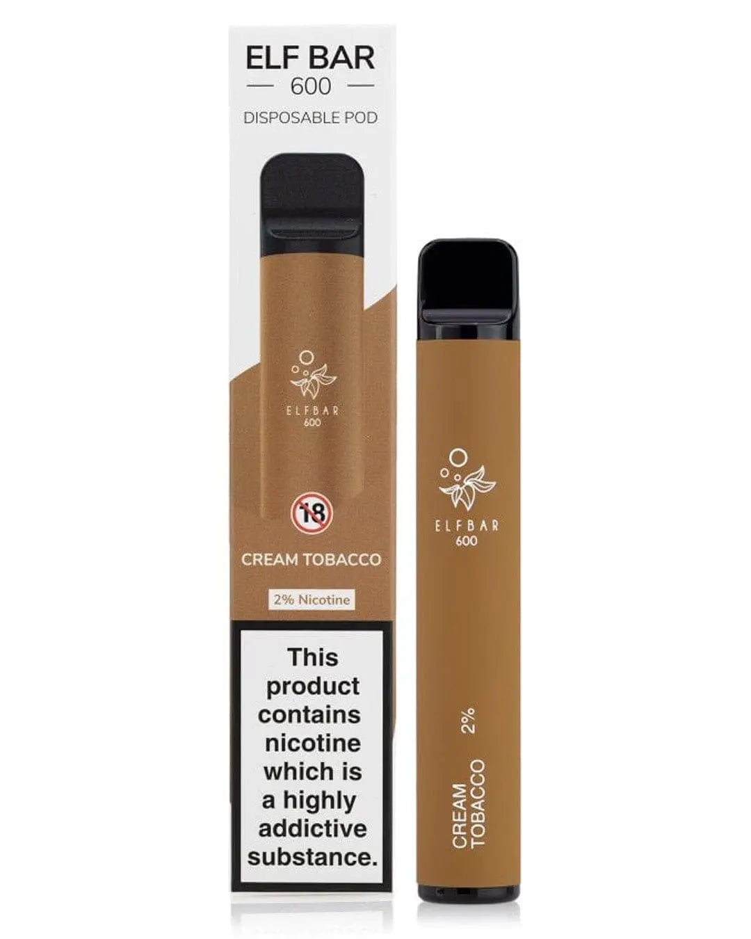 Elfbar Cream Tobacco Disposable Vapes