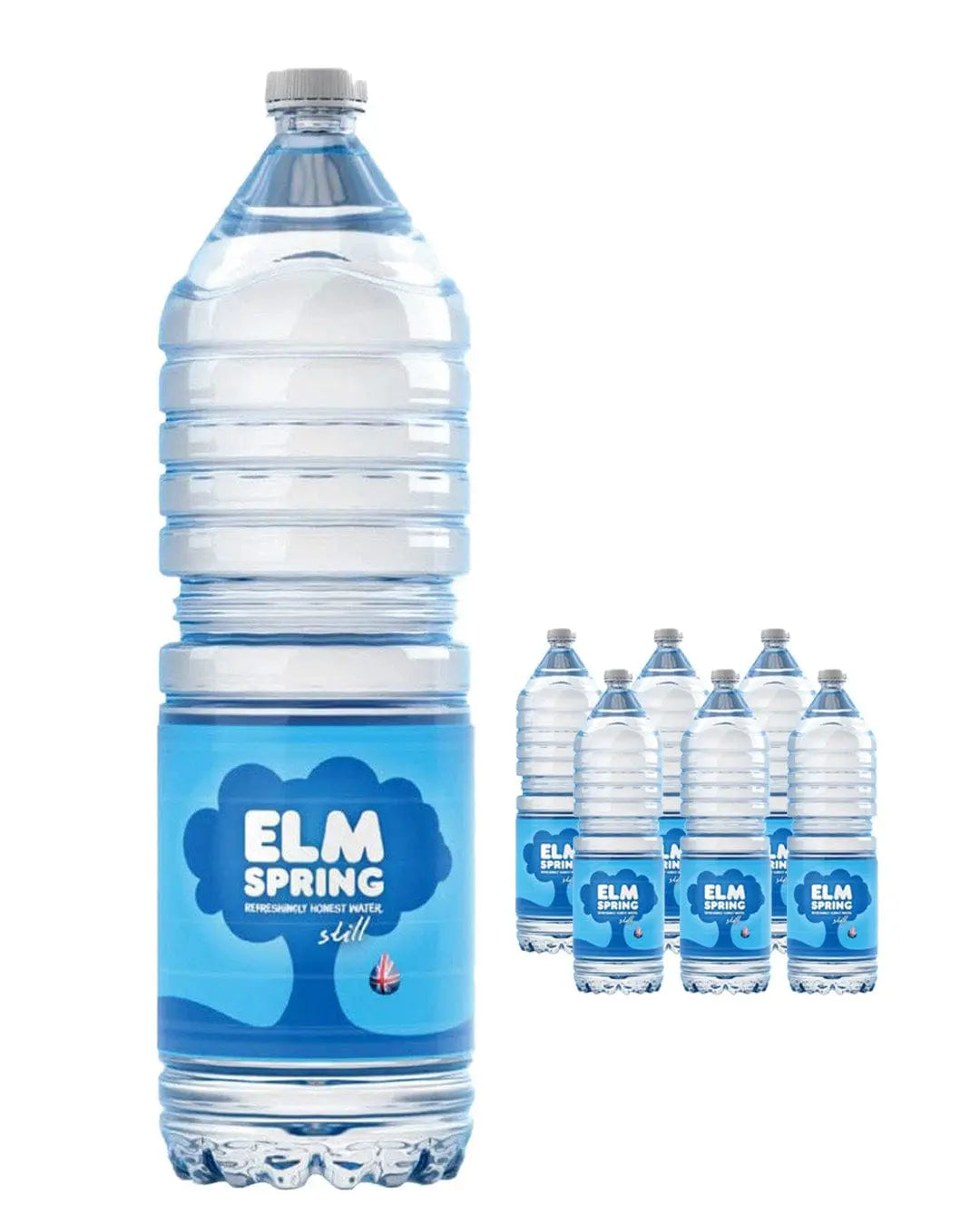 Elm Natural Spring Still Mineral Water Multipack, 6 x 2 L Water