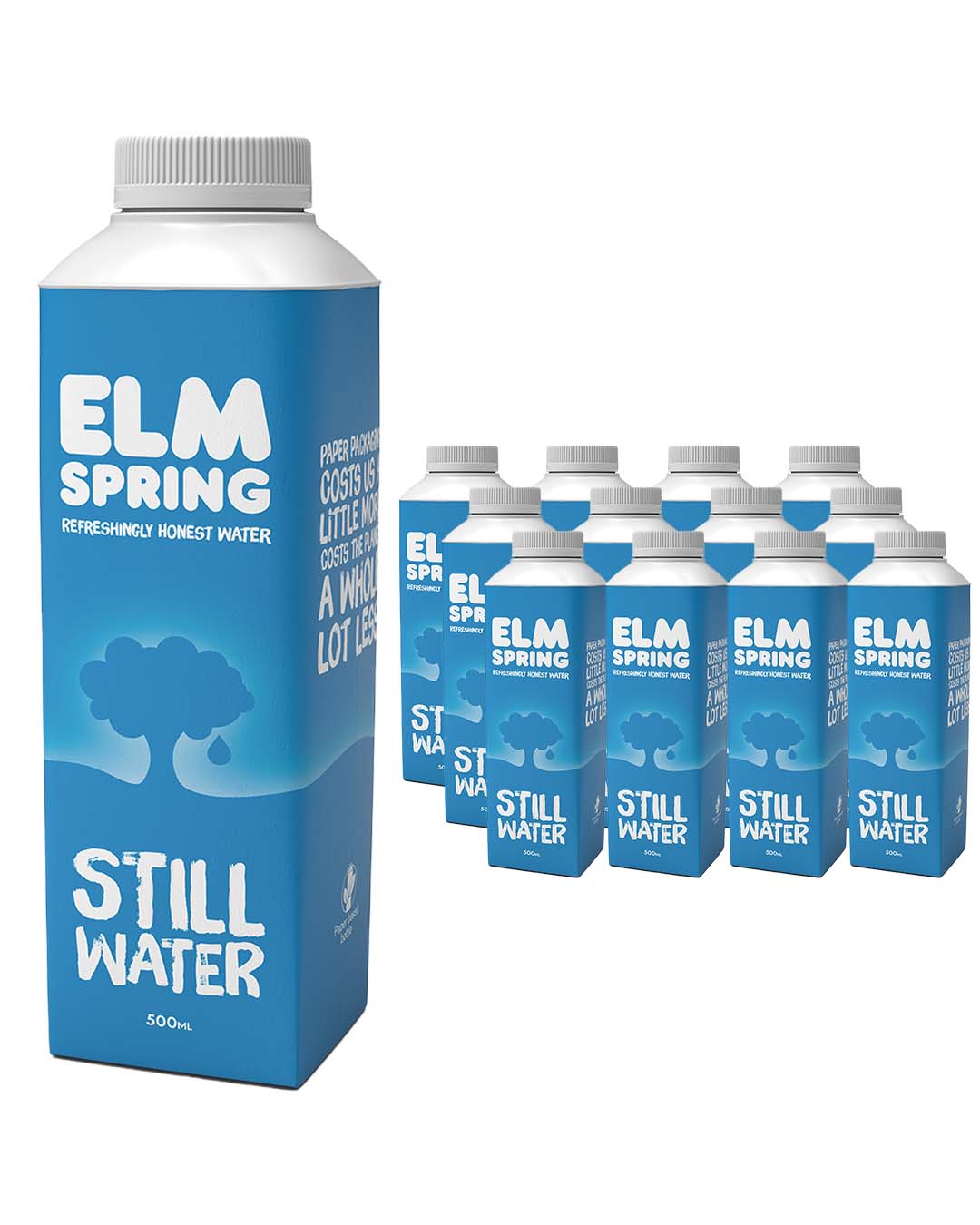 Elm Spring Tetra Pack Still Water Multipack, 12 x 500 ml Water