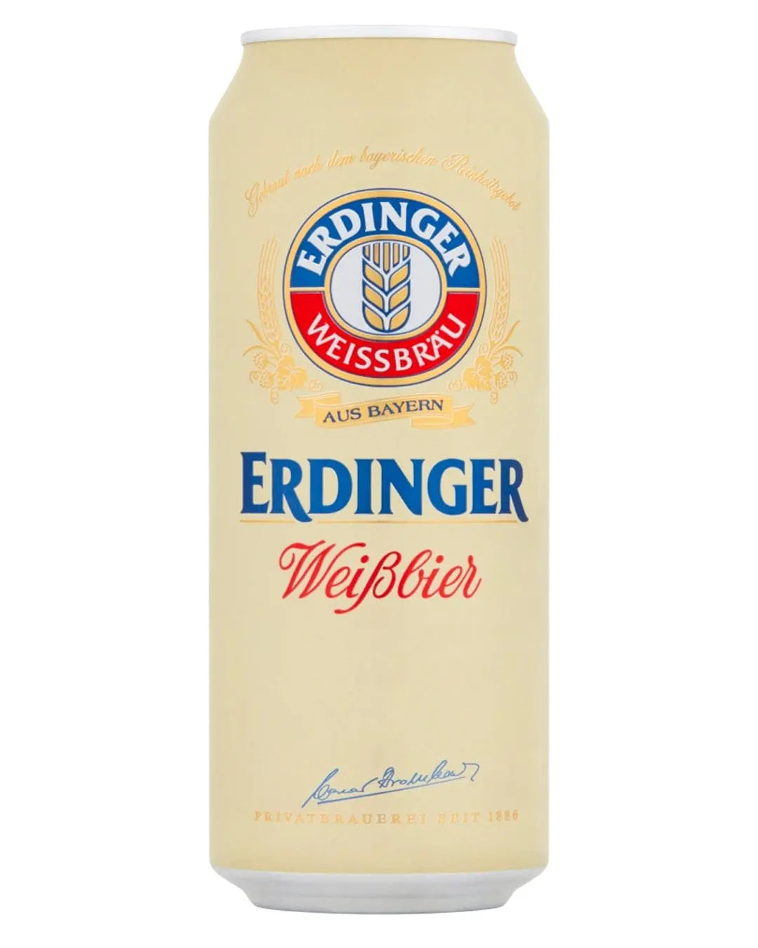 Erdinger Weissbier Beer Can, 500 ml Beer