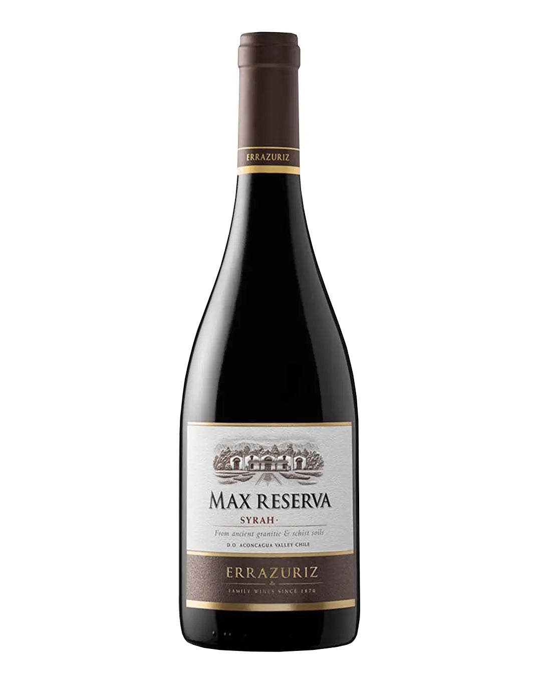 Errazuriz Max Reserve Syrah 2012, 75 cl Red Wine 37804304104914