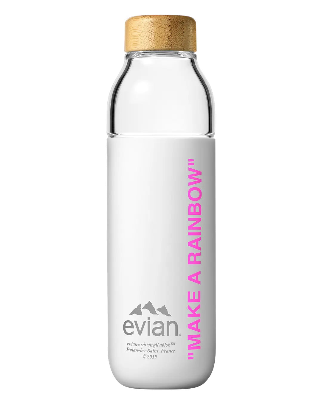 Evian x Soma Water Bottle - Pink | Virgil Abloh, 500 ml Water