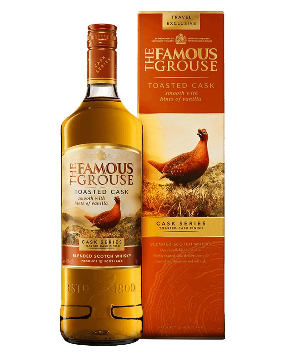 Famous Grouse Toasted Cask Whisky, 1 L Whisky