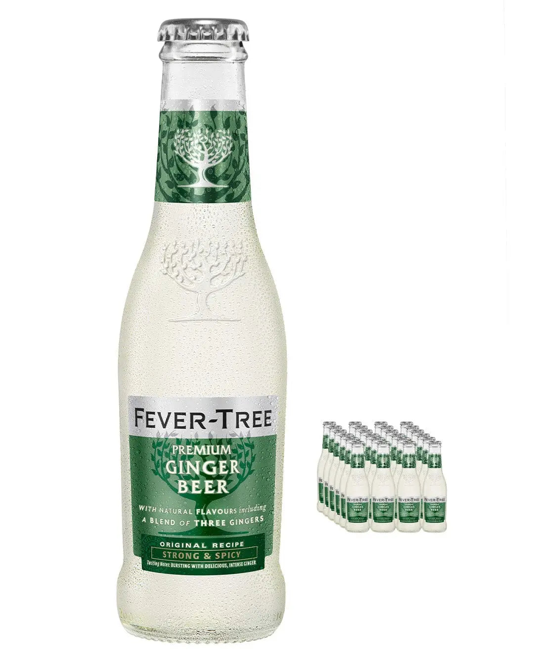 Fever-Tree Ginger Beer Multipack, 24 x 200 ml Soft Drinks & Mixers 05060108450362