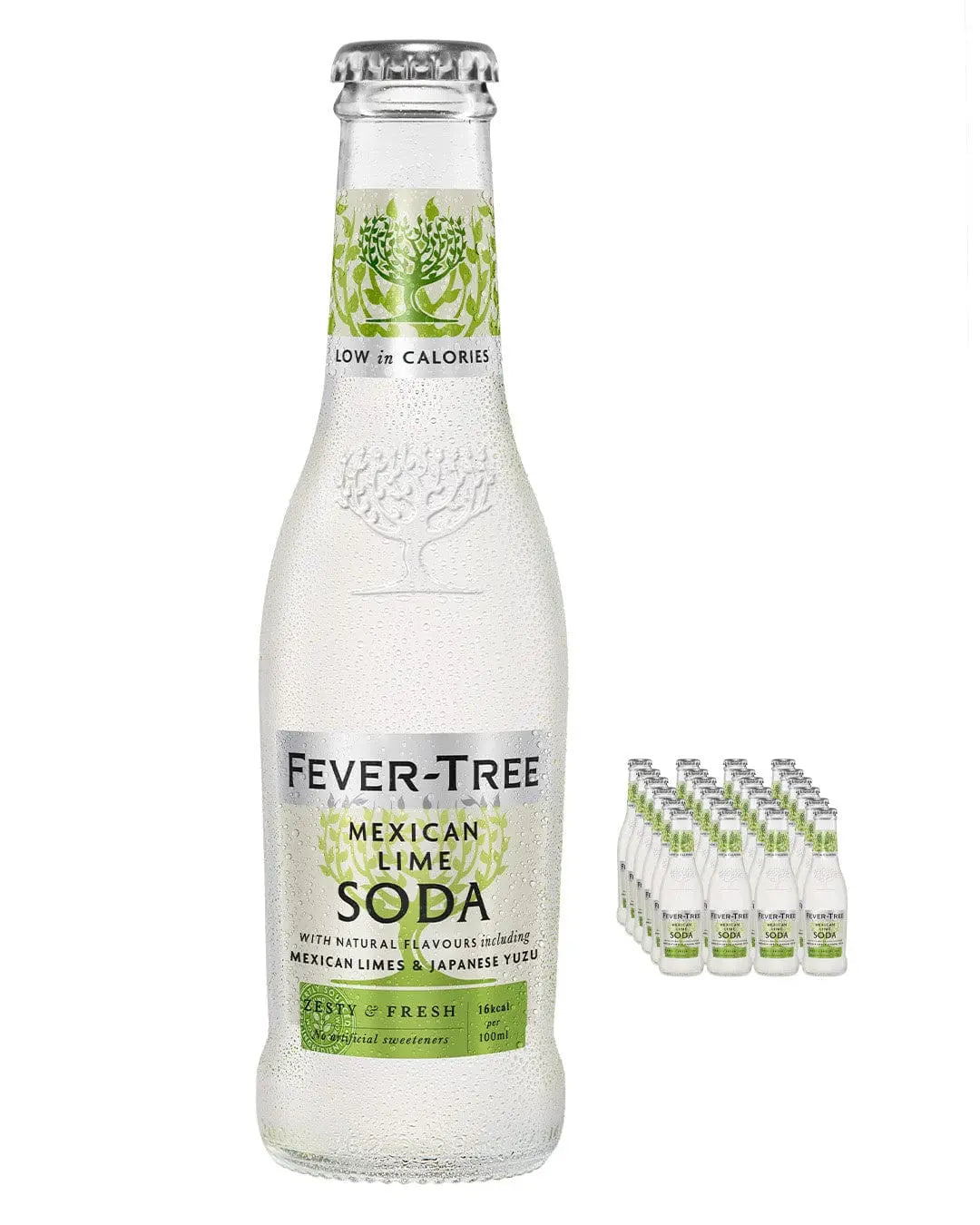 Fever-Tree Mexican Lime Soda Multipack, 24 x 200 ml Soft Drinks & Mixers 05060605060705