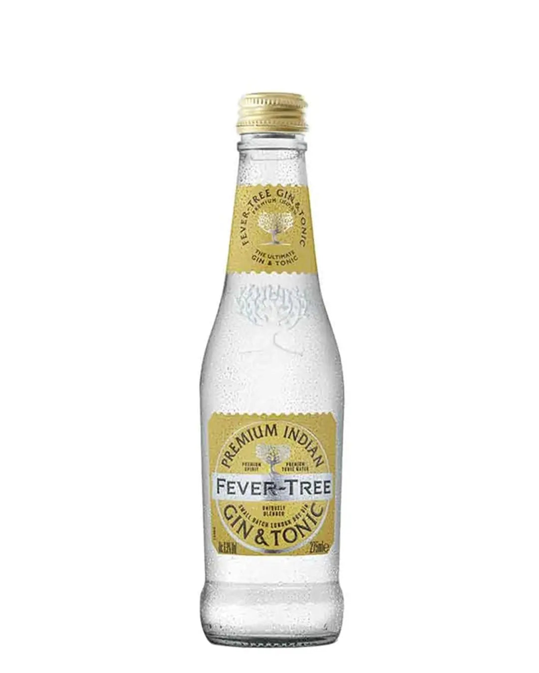 Fever-Tree Premium Indian Gin & Tonic, 275 ml Ready Made Cocktails 5060605060316