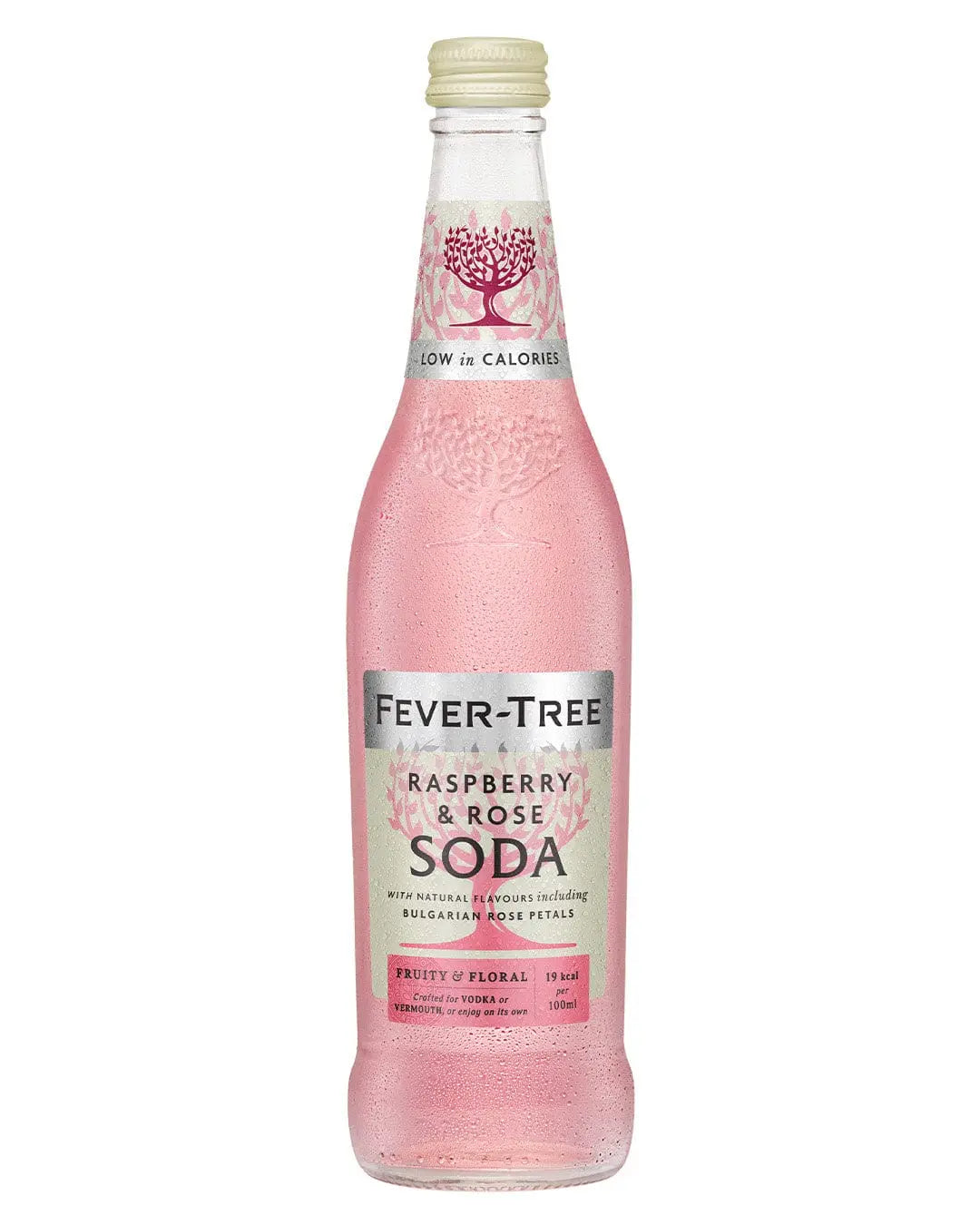 Fever-Tree Raspberry & Rose Soda, 500 ml Soft Drinks & Mixers 5060605060538