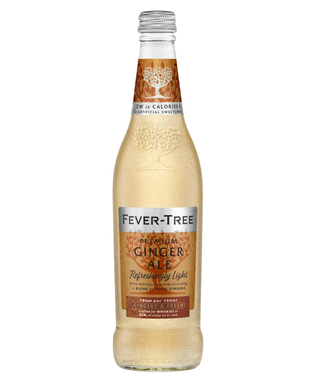 Fever-Tree Refreshingly Light Ginger Ale, 500 ml Soft Drinks & Mixers 5060108451635