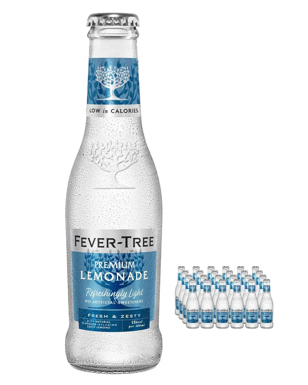 Fever-Tree Refreshingly Light Lemonade Multipack, 24 x 200 ml Soft Drinks & Mixers 05060108451888