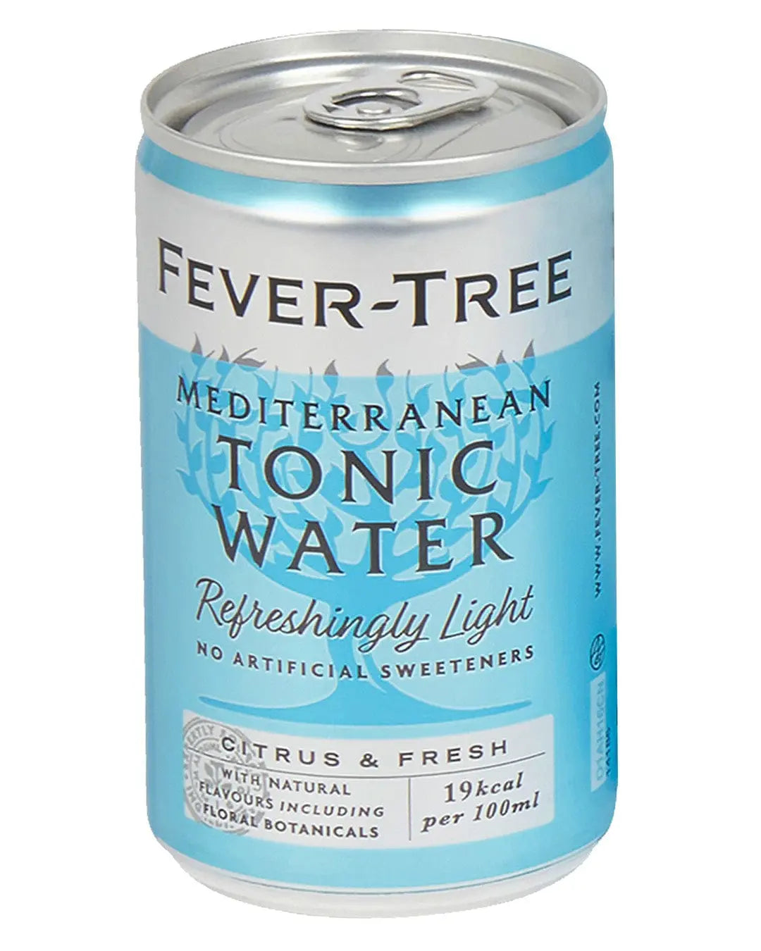 Fever-Tree Refreshingly Light Mediterranean Tonic Water, 150 ml Tonics 5060108452137