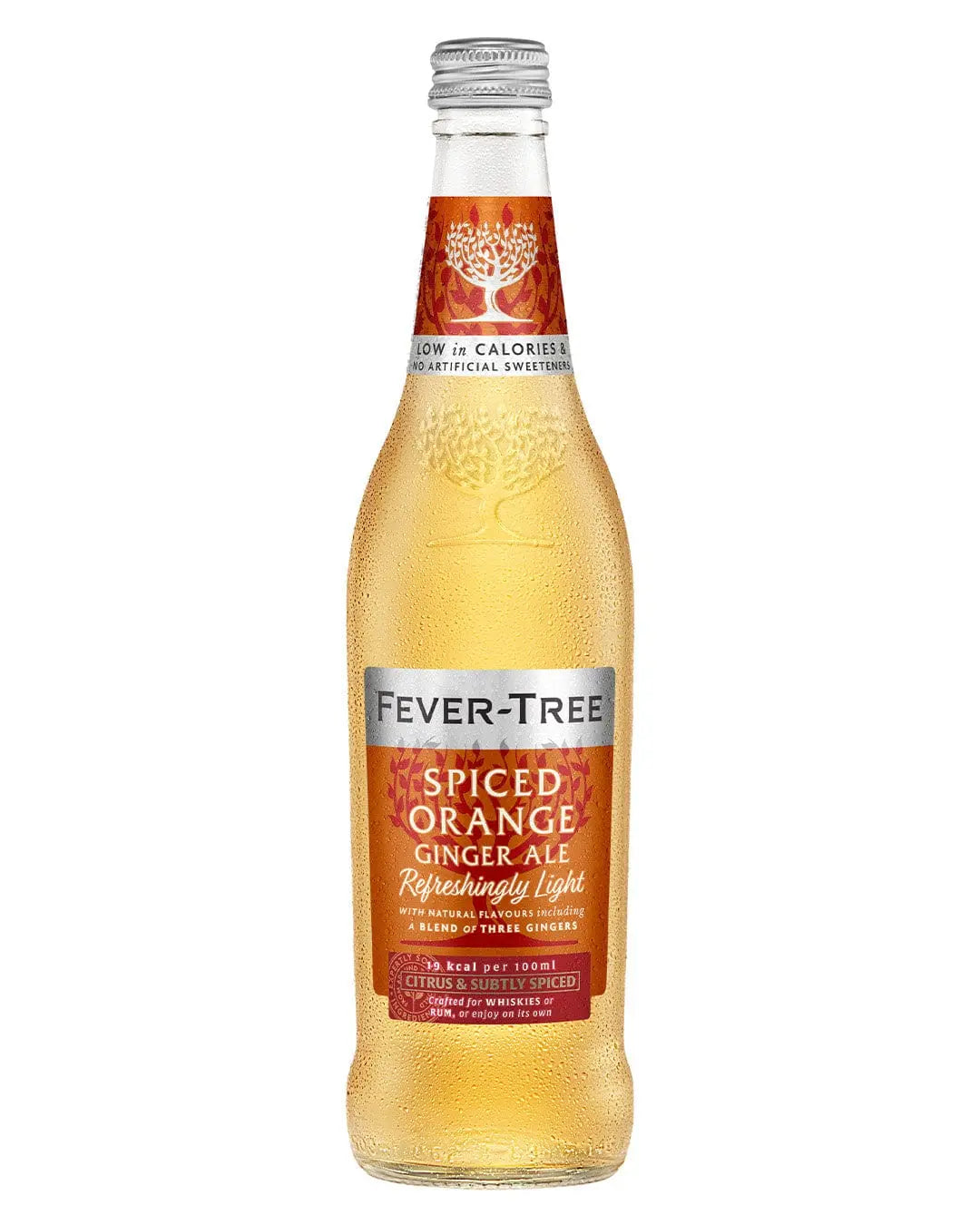 Fever-Tree Refreshingly Light Spiced Orange Ginger Ale, 500 ml Soft Drinks & Mixers