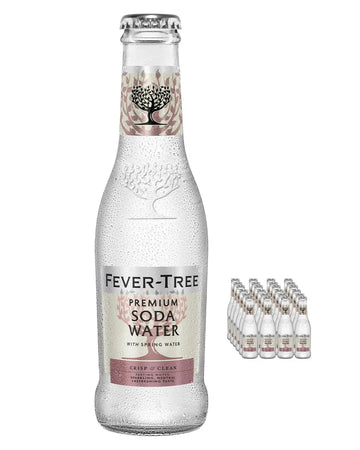 Fever-Tree Soda Water Multipack, 24 x 200 ml Water 05060108450140
