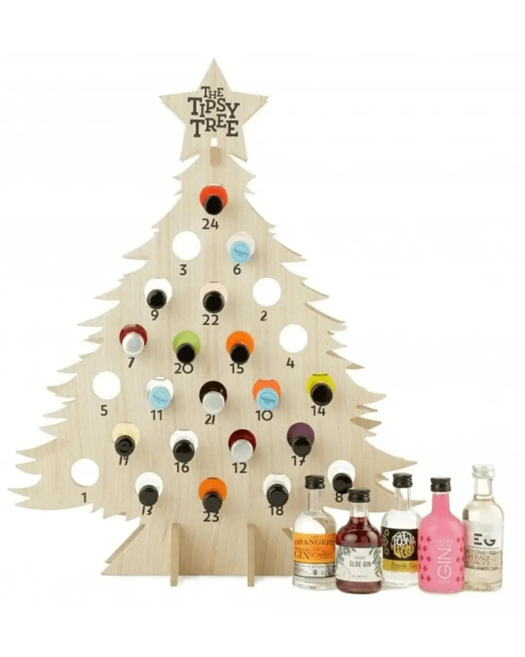 Flavoured Gin Advent Tipsy Tree Gin