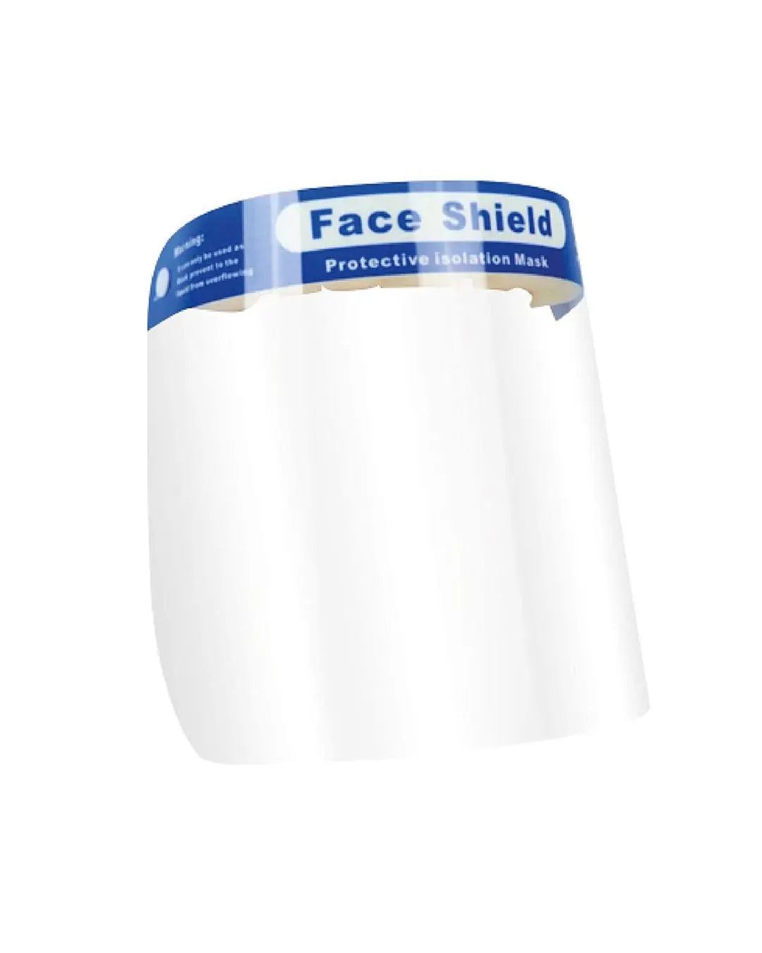Fluid Resistant Protective Face Shield PPE