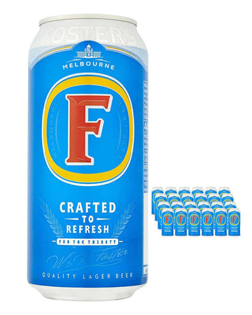 Foster's Australian Lager Multipack, 24 x 440 ml Beer