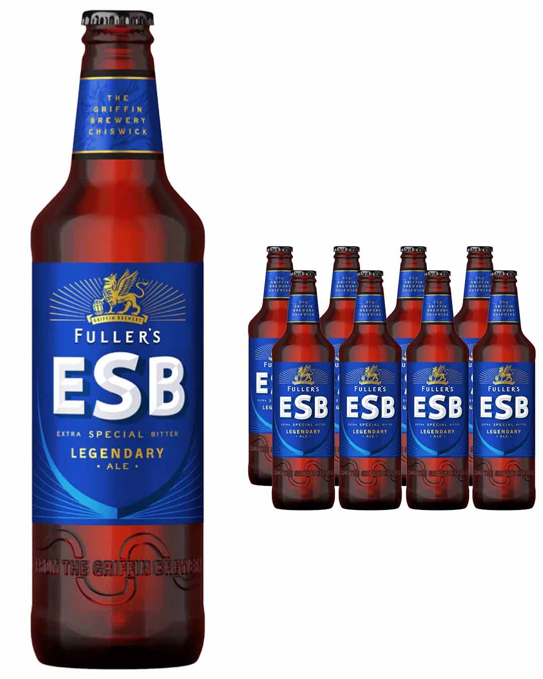 Fullers ESB Bitter Beer Bottle Multipack, 8 x 500 ml beer