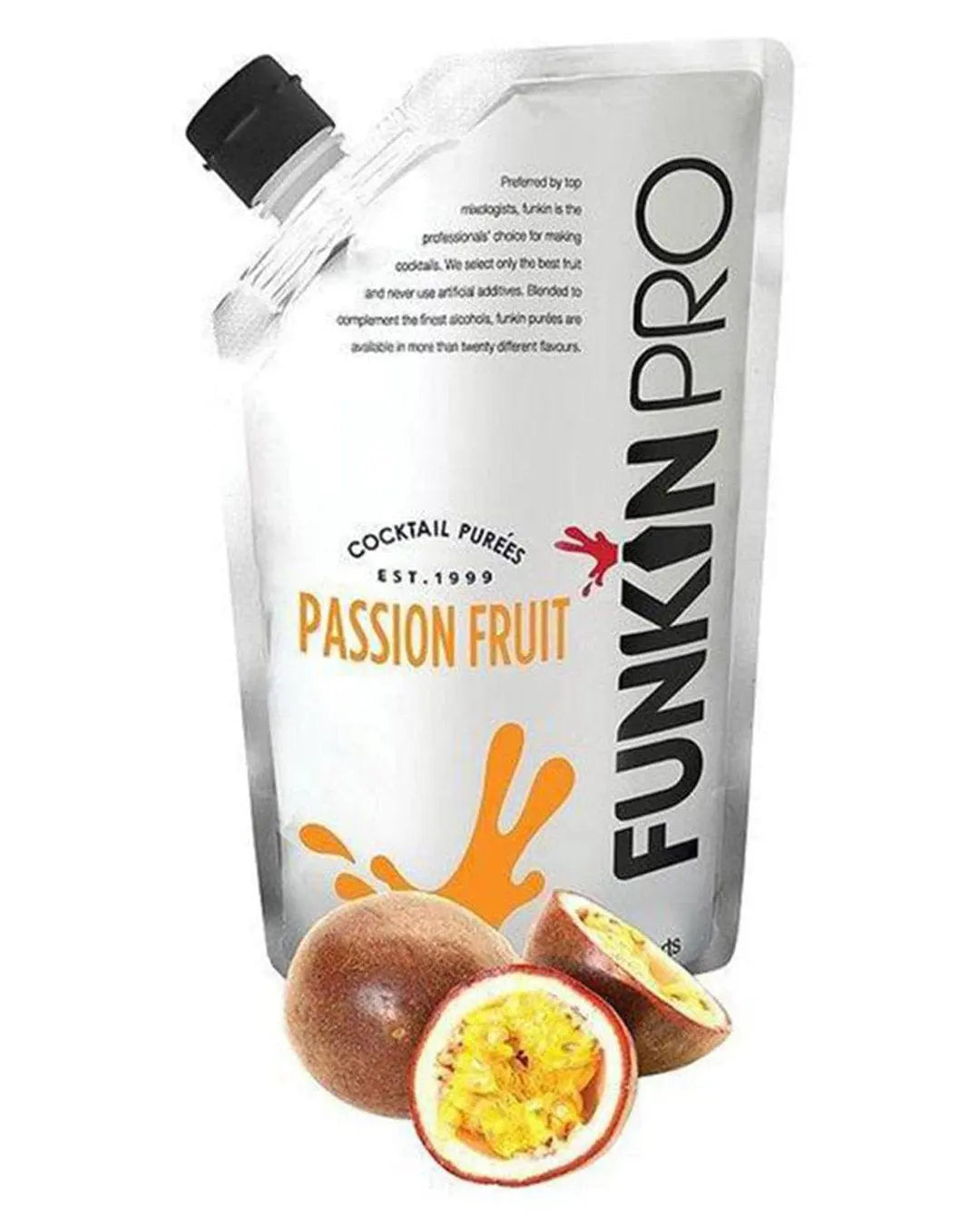 Funkin Passion Fruit Purée 1 KG Cocktail Essentials 5060065300519