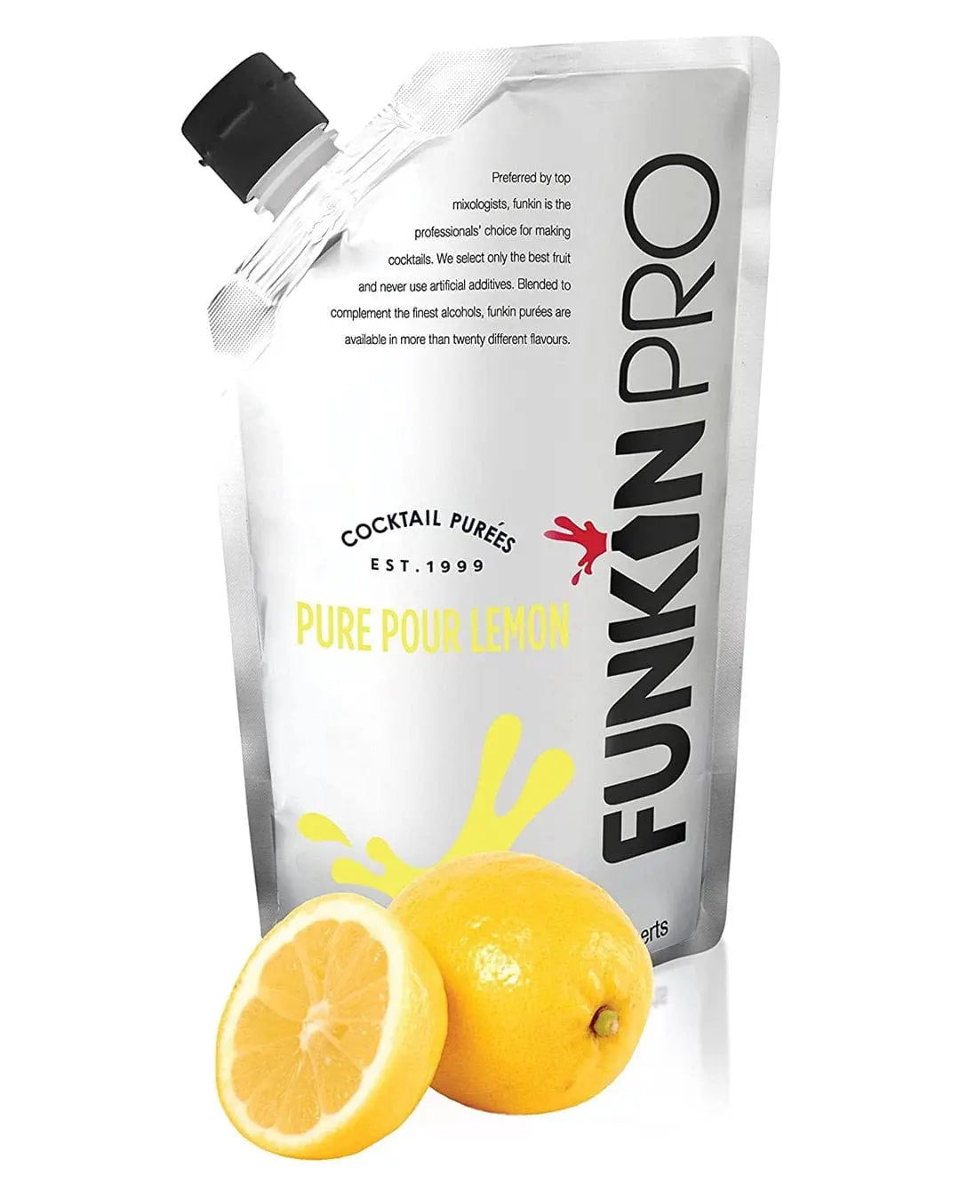 Funkin Pure Pour Lemon Purée, 1 KG Cocktail Essentials 5060065300632