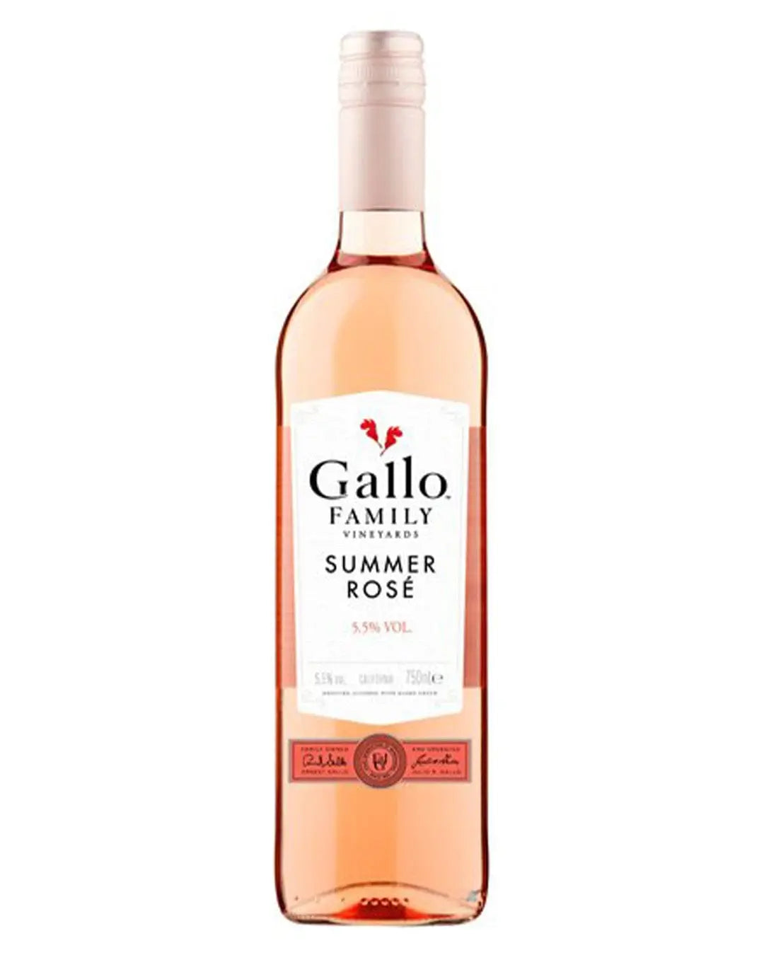 Gallo Family Vineyards Summer Rose, 75 cl Rose Wine 085000022207