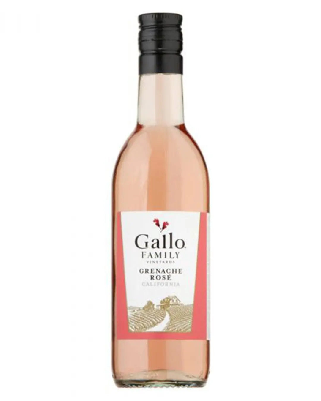 Gallo Family Vineyards White Grenache Rose Wine Mini, 187 ml Wine Miniatures