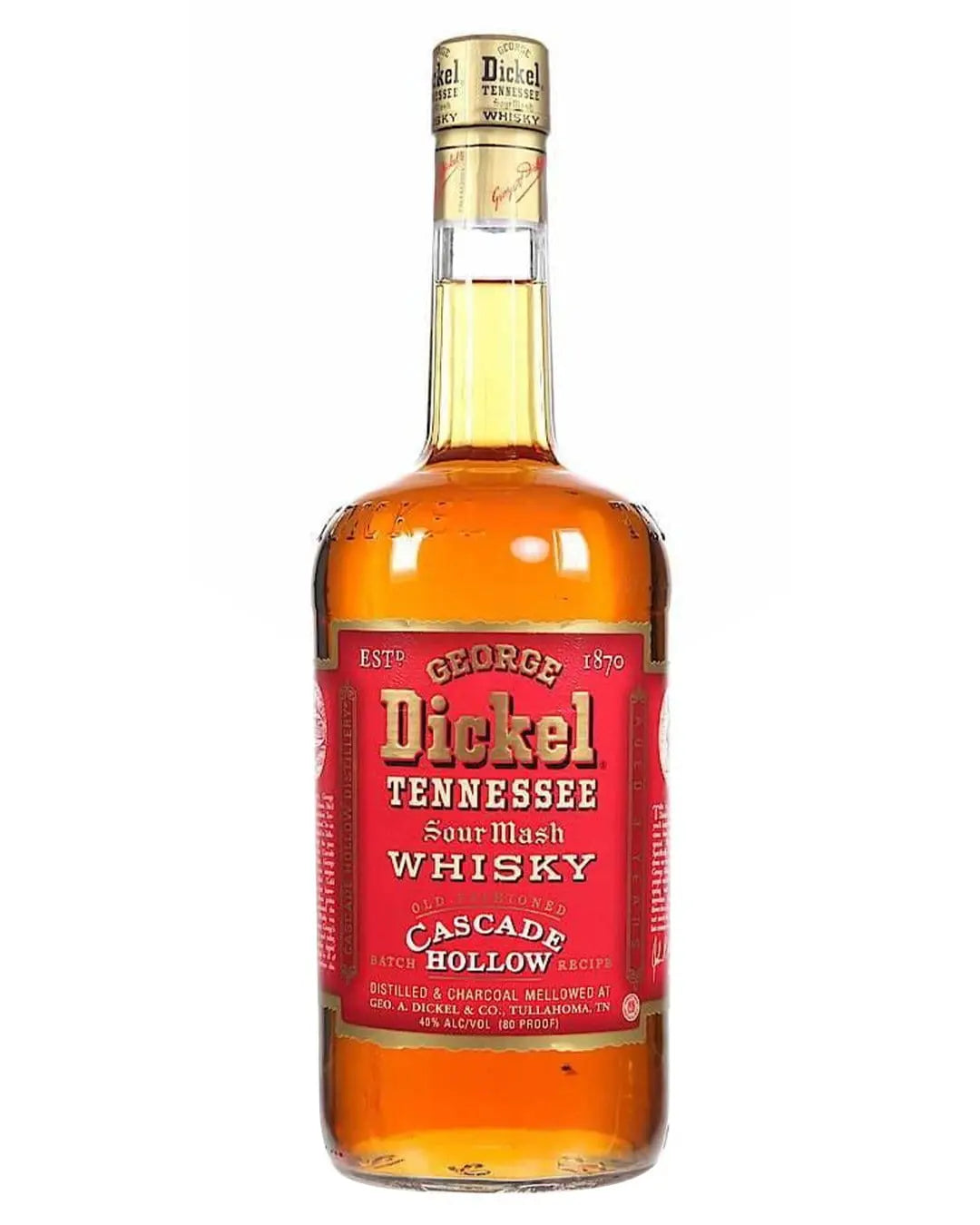 George Dickel Cascade Hollow 3 Year Old Whiskey, 75 cl Whisky 082000739463