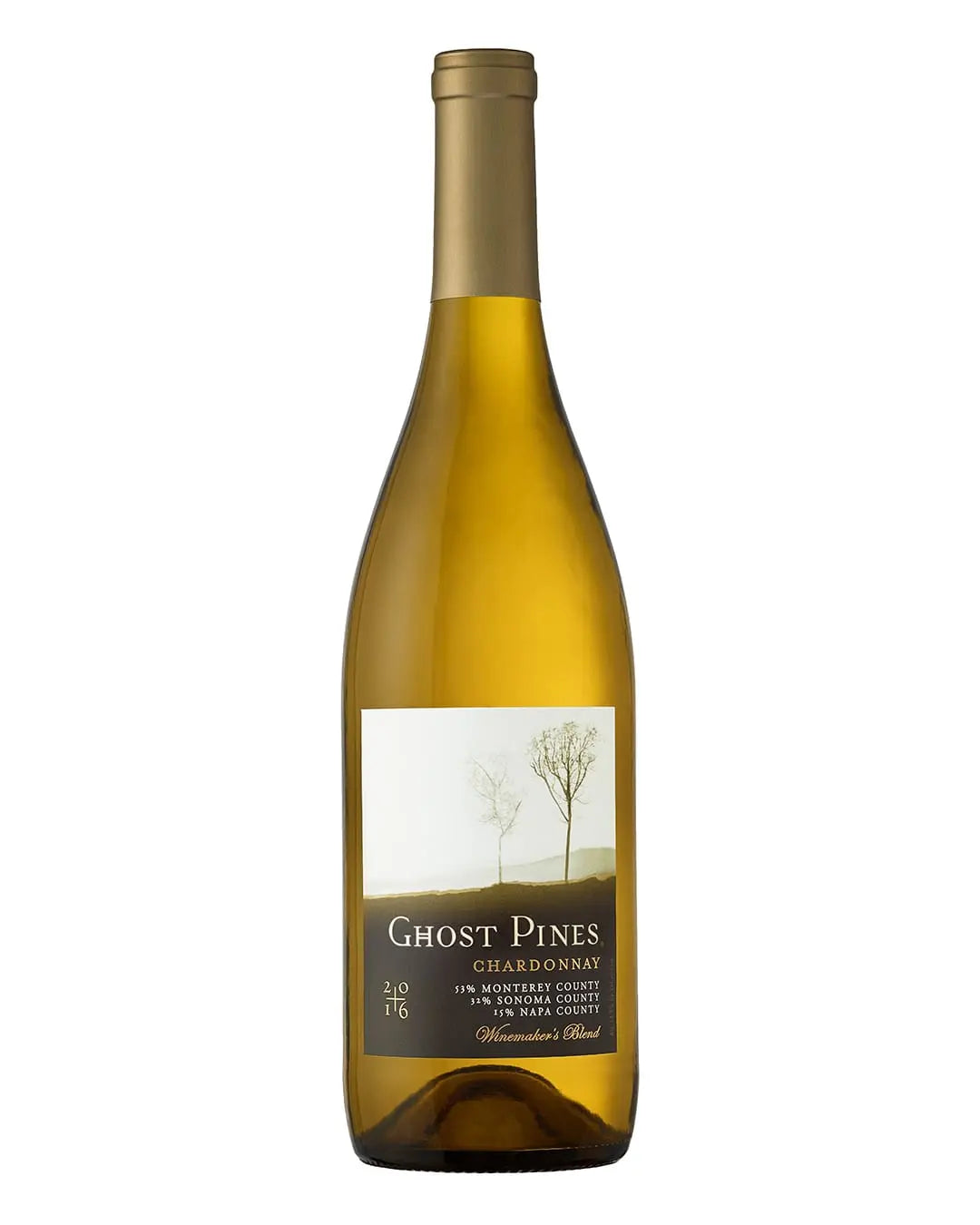 Ghost Pines Chardonnay 2016, 75 cl White Wine 30085000016245
