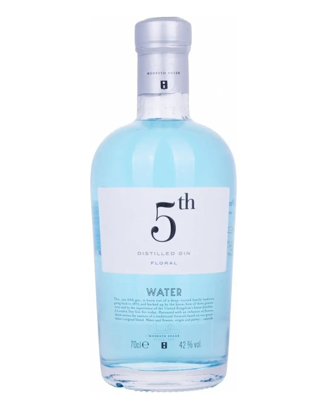 5th Gin Water, 70 cl Gin 8412141555004