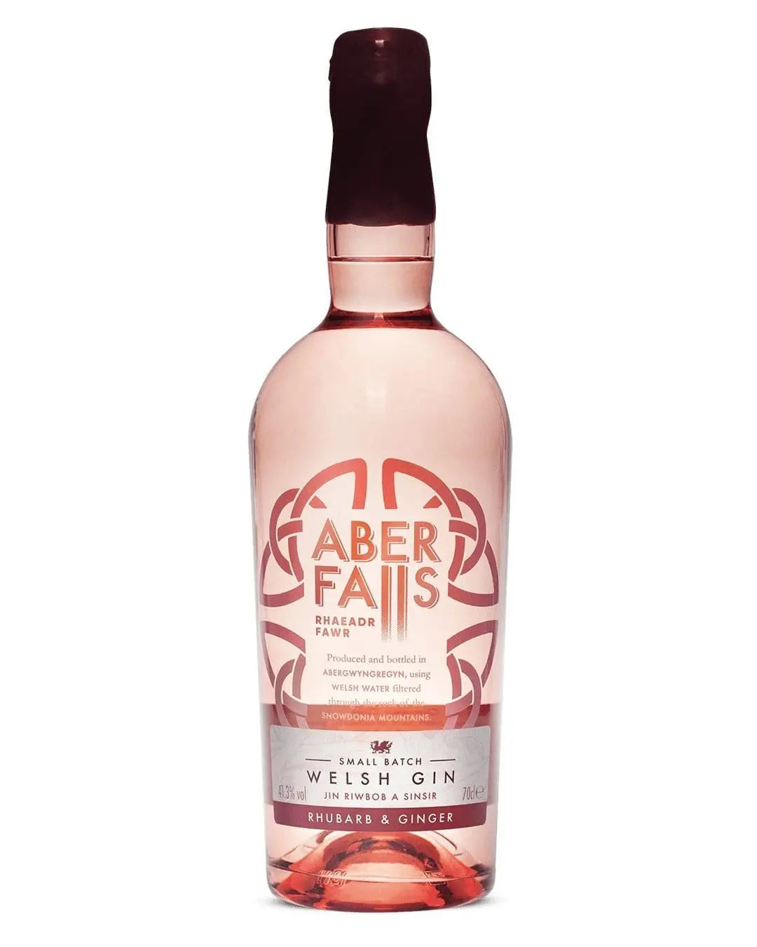 Aber Falls Rhubarb and Ginger Gin, 70 cl Gin