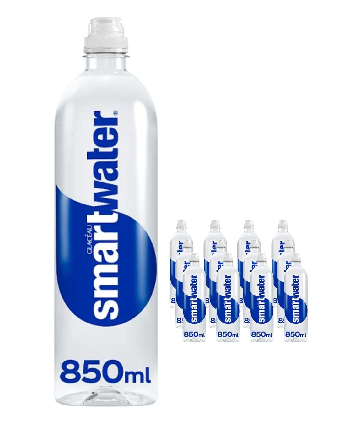 Glaceau Still Smartwater Sports Cap Multipack, 12 x 850 ml Water